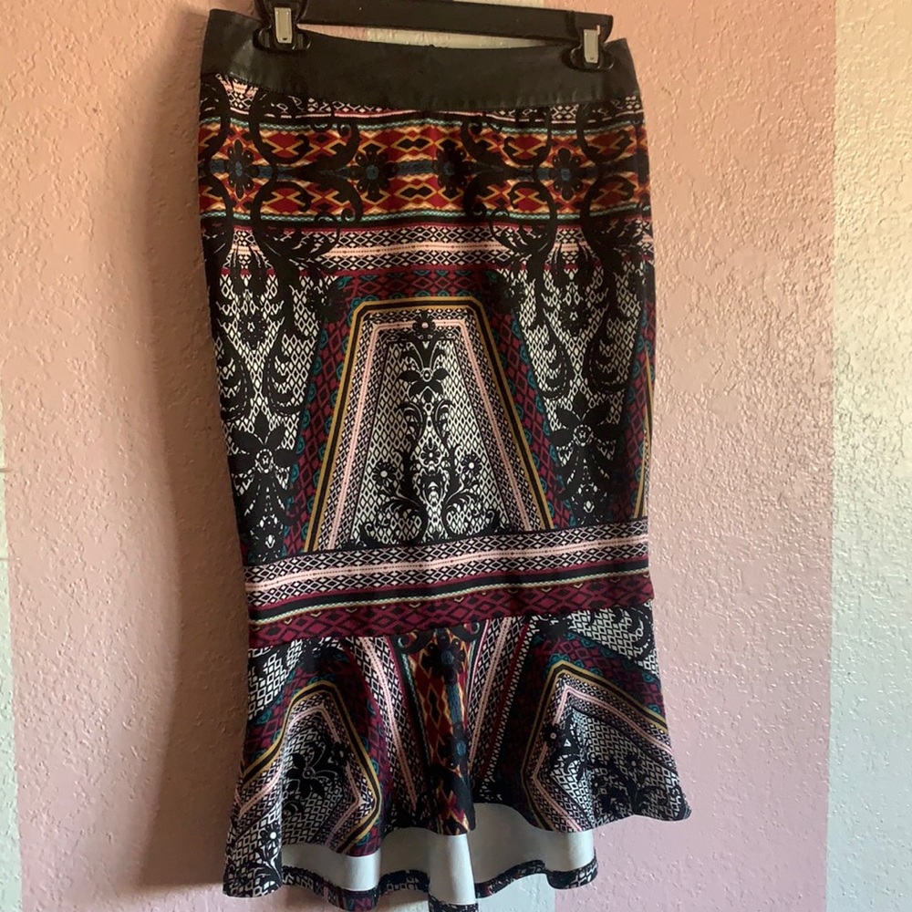 ✨ Bisou Bisou Midi, Hi-Low Ruffle Skirt ✨
